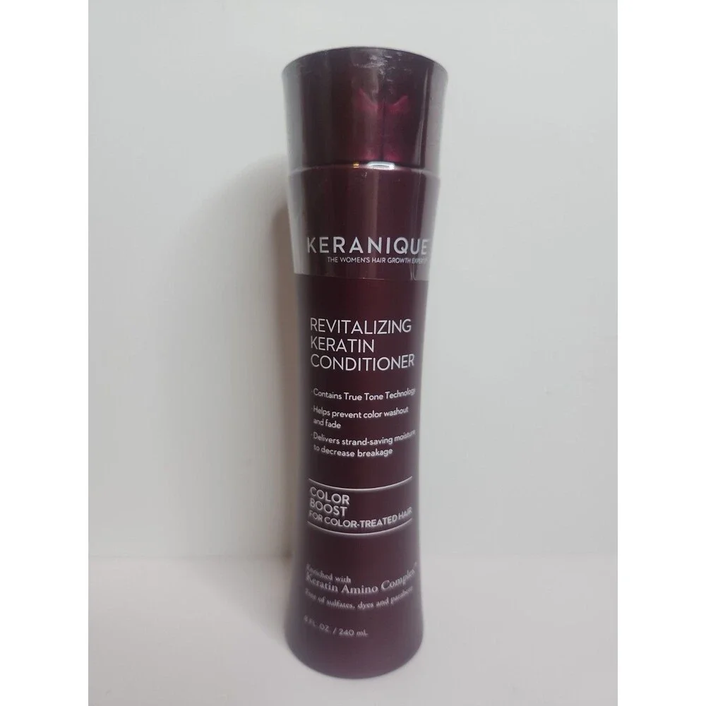 Keranique Revitalizing Keratin Conditioner COLOR BOOST 8oz Women's Hair Growth